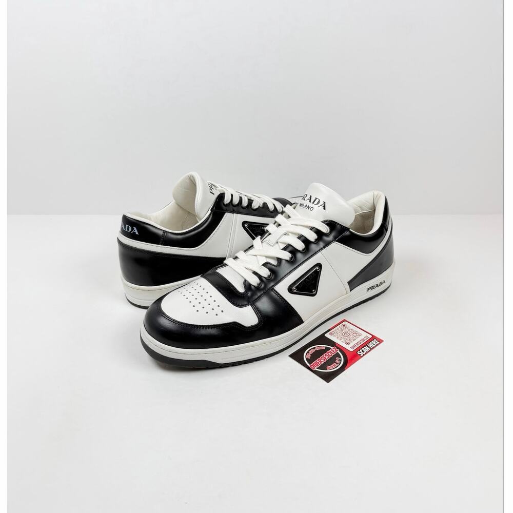Size 11UK/12US - Prada Downtown Leather Low Top